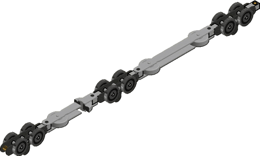 Förderkette, Kardangelenk, Teilung 400 oder 500mm