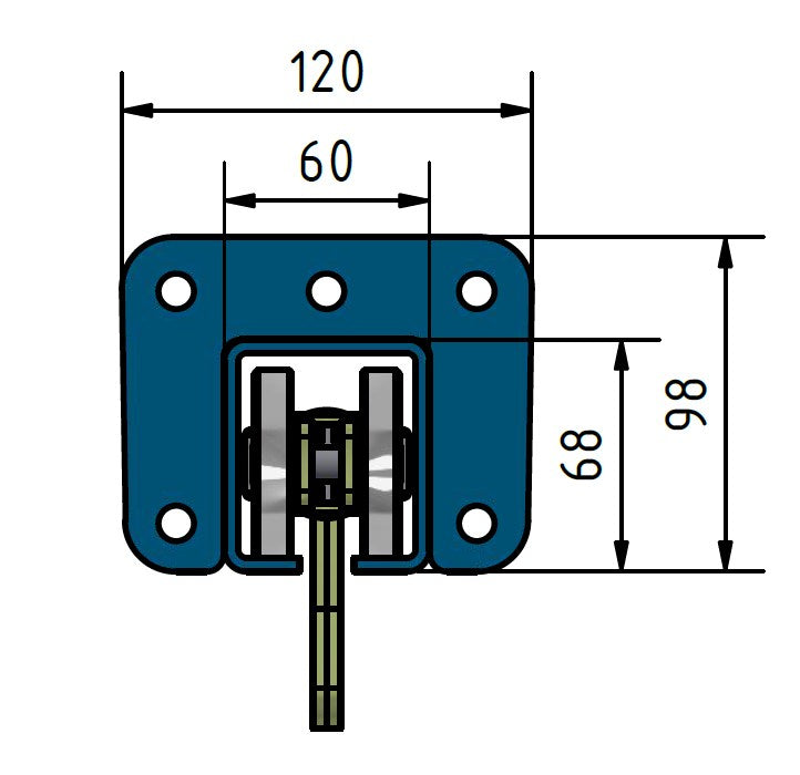 Förderkette, Kardangelenk, Teilung 180, 270, Marke CTAS